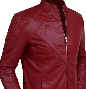 Famous Red Superville Jacket Super Man